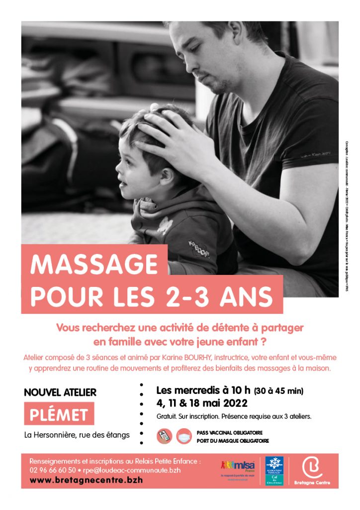 Massage enfants 2-3 ans