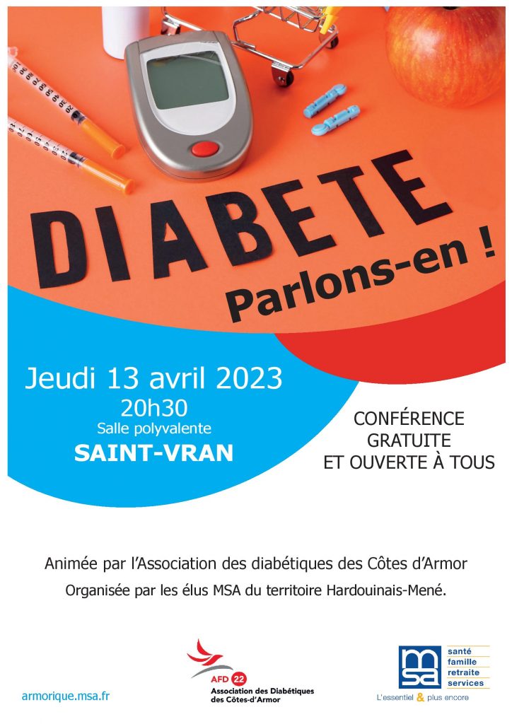 Conférence : Diabète parlons-en !