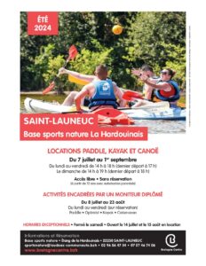 Saint-Launeuc : base sports nature La Hardouinais
