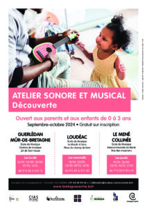 Atelier sonore et musical pour les 0 à 3 ans : inscriptions