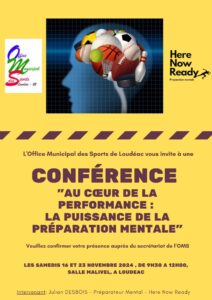 Conférence à Loudéac : prépa mentale du sportif