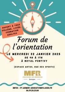 Forum de l’orientation : Mercredi 22 janvier 2025